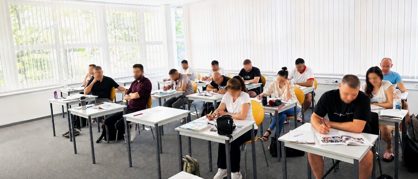 Unterricht im Klassenraum
